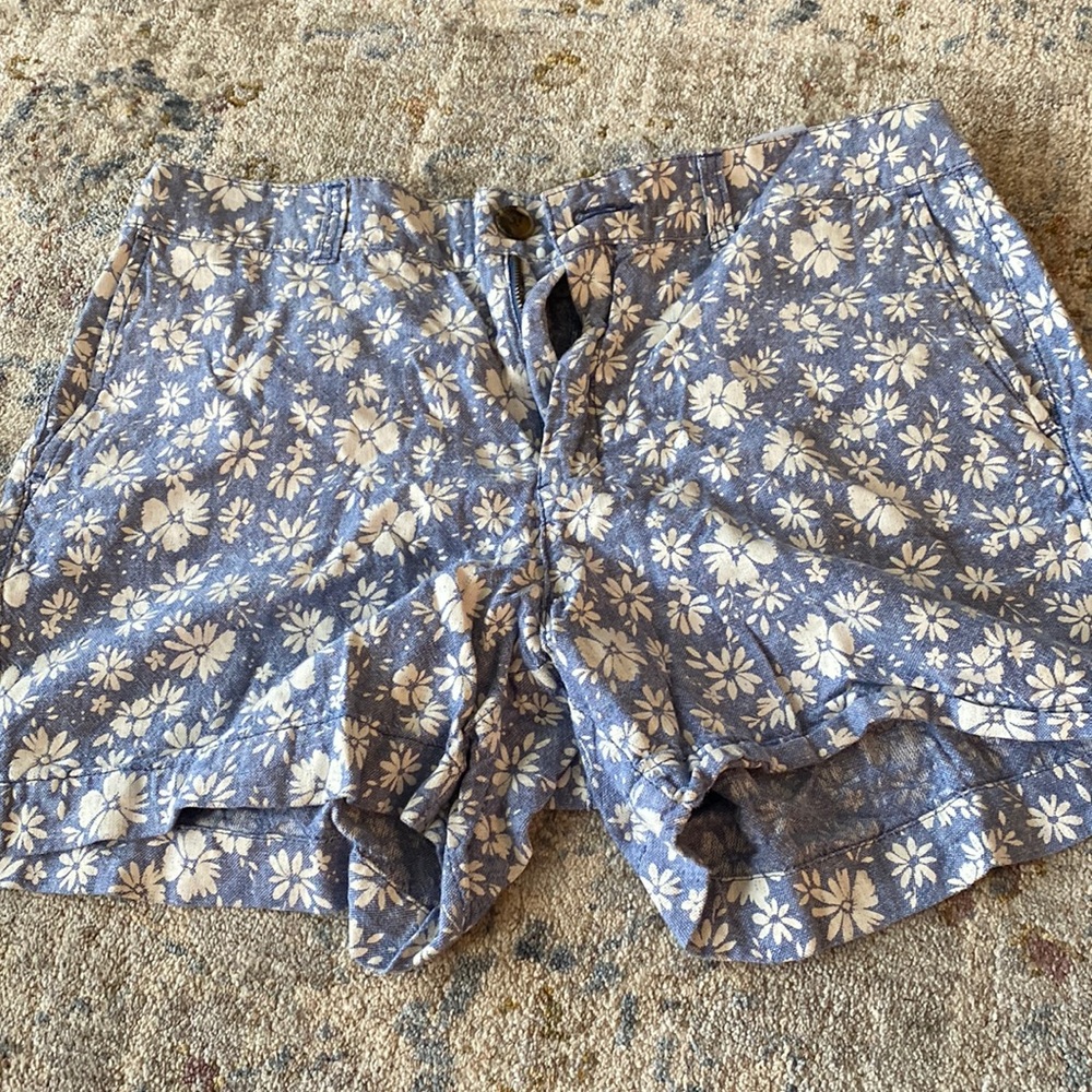 Floral Old Navy High Rise Shorts